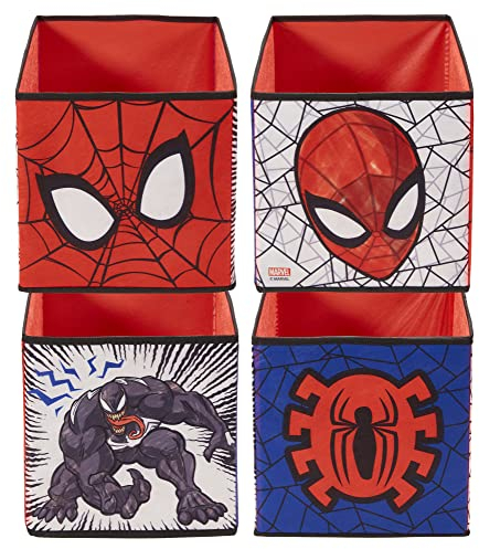 Hello Home Marvel Spider-Man Kids Cube scatole per giocattoli