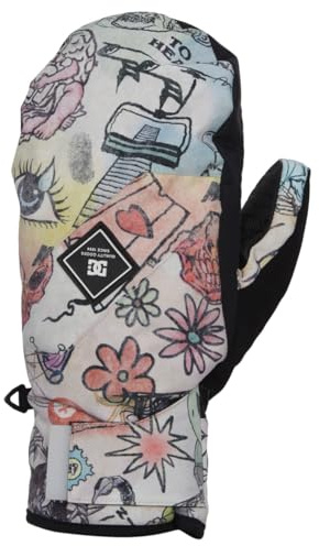 DC Shoes Franchise Mitten Guantes para Clima frío, Vision Quest, Estándar Hombres