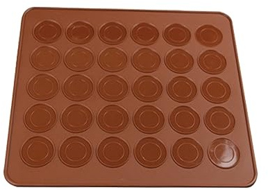 MAGICLULU Esterilla De Silicona Para Hornear Molde Macarrones Microondas Capacidad