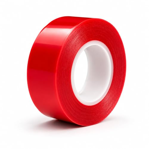 ACIT Dubbelhäftande tejp för peruker 19 eller 25 mm supertransparent – 3 rullar på 5 m – extra starka, tunna och vattentäta – för hårproteser, förlängningar och spets (25 mm)