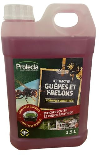 MES COURSES EN VRAC Liquide piège à guêpes Bidon de 2,5