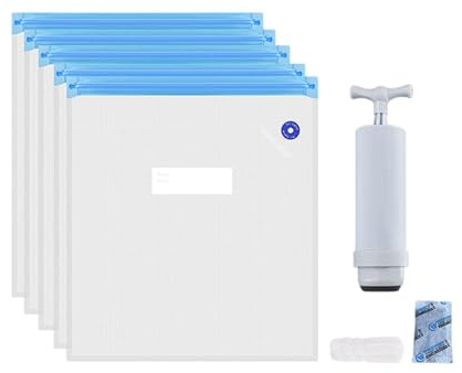 Spool Storage Sealing Bag - PP | 3D Printing Filament Vacuum Bag with Hand Pump | Filament Vacuum Sealed Baeg | Protective Storage Solution for 3D Printer Filaments, Dust-Free Organization, and