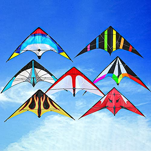 Kite Colorful Large Sound 1.2M Triangle Stunt for Playing