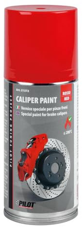 PILOT 21372 Vernice Speciale per pinze Freni - 150 ml - Rosso