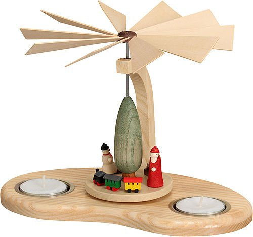 1 Tier Baby Pyramid with Tea Light – 17 cm