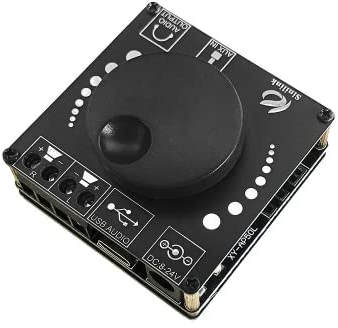 DollaTek 50wx2 mini bluetooth 5.0 wireless audio potenza amplificatore digitale scheda stereo amp 3.5mm aux usb