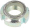 Bricovis Ecrou A Encoches Bague Nylon M15 Pas 100 Zingué