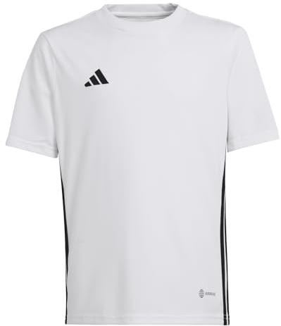 adidas Unisex Kids Jersey (Short Sleeve) Tabela 23 Jersey, White/Black, H44534, 164