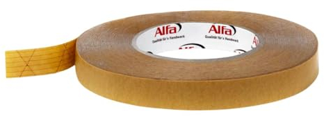 145 ALFA Twin - Ruban adhésif double face, 1 pièce, 50 mm x 50 m, pour pare-vapeur, frein vapeur, membrane de sous-toiture