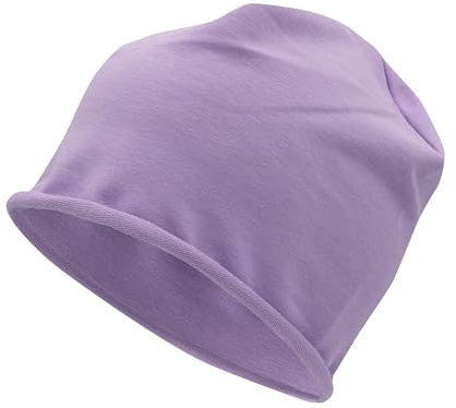 MAPIMANIA - Gorro Ligero de algodón, Beanie para Hombre y Mujer, Talla única, Lila