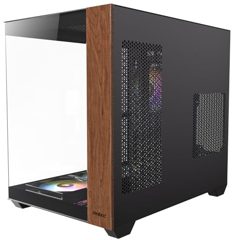 Antec GEH Mid CX800 Wood ARGB_B ATX/M-ATX/M-ITX o.N.