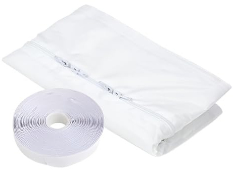 Genérico Kit De Sellado De Ventana De Aire Acondicionado: Kit Universal De Ventilación De Ventana De CA, Barrera De Aire Caliente Impermeable, Sello De VentanNa De Manguera De Escape, Accesorio=
