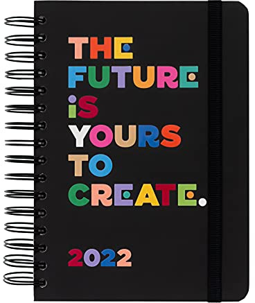 Kokonote Terminkalender 2022 A5 - The Future Is Yours To Create Terminplaner 2022 Ringbuch A5 - Kalender 2022 A5