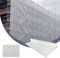 Gerüstplane mit Özen | schwer entflammbar (DIN4102 B1) | 2,70m x 10m | 200 g/m² Ösenbandplane UV-stabilisiert, lichtdurchlässig | Schutzplane für Baugerüste, Baustellen & Abdeckungen und Garten