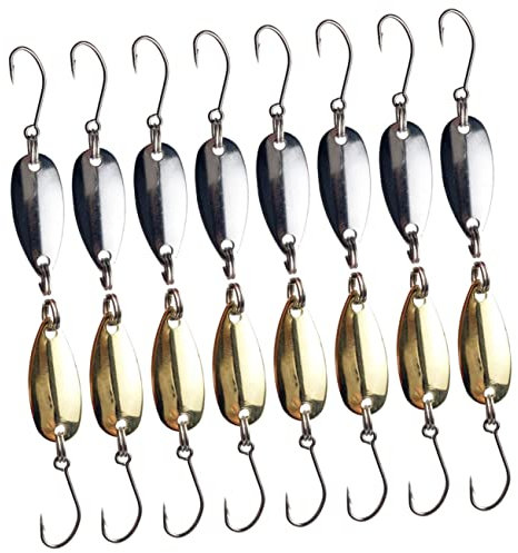 ibasenice 16stücke Teiliges Künstlicher Köderhaken Lebendige Sinkende Angelhaken Für Süß Und Salzwasserangeln Für Raubfische Leicht Und Praktisch Für Angler