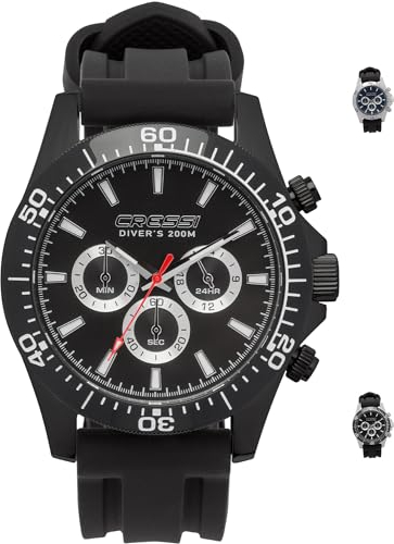 Cressi NEREUS Watch Black/Black/Black