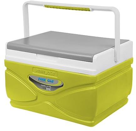 Glacière de Pique-Nique 4,5 Litres - Garde le Contenu au Frais Pendant 48 Heures - Portable, Sans BPA pour Barbecue, Camping (Vert Citron)