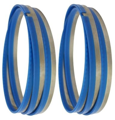 2pcs 1240x16x0.55mm 49x0.6x0.02 Bandsaw Blades for Meat Cutting Band Saw Blades for Frozen Meat Bones Fish Pork Cutting