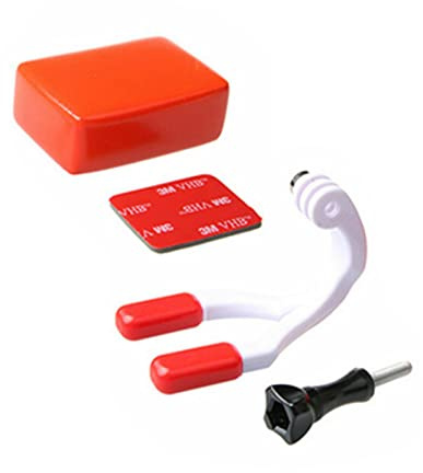 Set di montaggio a bocca in gel di silice per Go-pro Hero 5 4 3+ 3 2 1, adattatore per montaggio fotocamera pezzi di ricambio