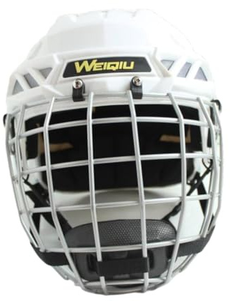F Fityle Casco de Hockey, Casco para Patinar sobre Hielo, Casco Profesional para Patinaje, Accesorio de Hockey para Entrenamiento, L