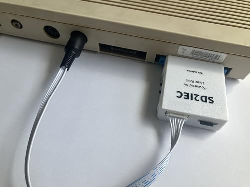 Commodore 64 Micro SD Card Reader SD2IEC Powered by User Port