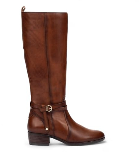 Infinity Femmes Classique Hauteur du genou Cuero Brun Cuir Bottes - Daroca