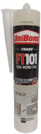 Polymer-Montagekleber – transparent Überstreichbar, Flexibel & Für Holz, Parkett, Sockelleisten & Wände – Zum Kleben, Dichten & Füllen (1 x 280ml)