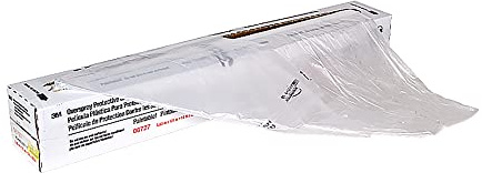 3M Overspray Protective Sheeting 06727, Translucent, Tear Resistant, Durable, 12 ft x 400 ft
