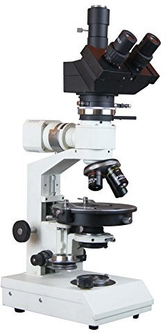 Radical Trinocular Polarizing Ore Geology Microscope W Reflected Light Gypsum Mica Plates Bertrand Lens & Camera Port