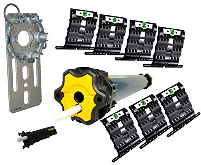 Rolladen Renovierungskit mit smarotech Mechanik-Set SW60 und Ilmo 2 50 WT 15/17 mit 15 Nm (bis 6,5 qm)
