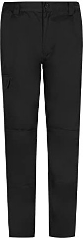 Misemiya - Pantalons DE Travail Multi-Poche Uniforme Industriel Atelier MÉCANIQUE Technique Plombier MAÇON Ref.888-42, Noir