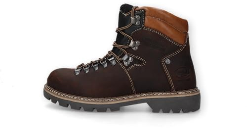 Dockers by Gerli Snörstövletter för män, män, vattenavvisande, varmfodrade, Choklad 360, 46 EU