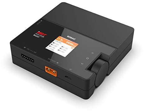 ISDT 608AC Lipo Charger, AC 50W/DC 200W Dual Mode RC Charger with Removable Power Supply, Smart Balance Charger for Life, Lilon, LiPo, LiHv 1-6S/Pb 1-12S/NiMH 1-16S Batteries with Discharge Function