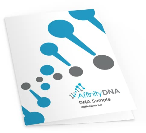 AffinityDNA DNA-Testkit für Diät und gesundes Gewicht für Ernährung, Fitness und Gewichtsverlustmanagement | 1 Wangenabstrich-Set für die Probenentnahme zu Hause | Ergebnisse in 5-7 Wochen