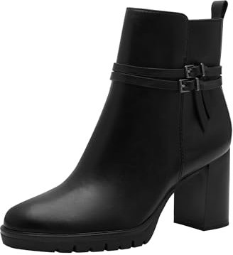 Tamaris Damen Stiefel Vegan schwarz 38