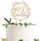BOFUNX Alles Gute zum 60. Geburtstag Kuchen Topper Holz Kuchenstecker Geburtstag 60 Jahre Kuchendeko Tortendeko für Geburtstag Partydeko