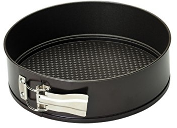 Gobel - Moule à Manqué Démontable Ø 24 cm - Moule à Charnière 6/8 parts - Acier - Revêtement Antiadhérent Bicouche Garanti sans PFAS - Qualité Professionnelle