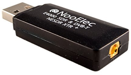NooElec NESDR XTR Kleiner USB-Stick, RTL-SDR und DVB-T, mit RTL2832U und E4000, Teleskopantenne und Fernbedienung