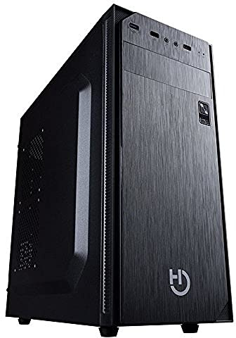 Hiditec Caja ATX PC Gaming KLYP | Carcasa de Ordenador Compatible ATX y Micro ATX | Diseño Elegante | Gran refrigeración | Configuración de Alto Rendimiento