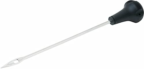 TronicXL Premium Schinkennadel Specknadel Spicknadel Nadel Schinken Speck Dressiernadel bratennadel (200mm)