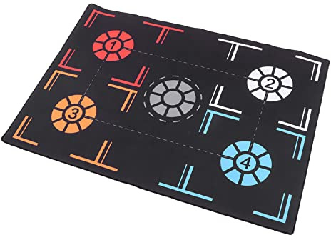 Fabul Tapis d'entraînement de Basket-Ball Tapis de Basket-Ball Antidérapant Durable pour Le Sport
