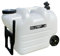 Colcolo Water Container Water Barrel with Wheels 28L Water Bucket Drinking Water Storage Container for Camping Dish Washing Emergency, White