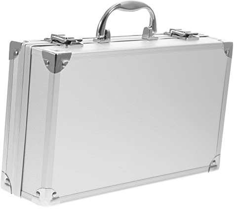 Maletín De Aluminio,Caja Herramientas Vacia Estuche Universal Para Dispositivos De Medición Para Oficinas Familiares Medicina Y Almacenaje
