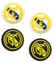 MMEGaming Tapas de Joystick compatibles con Mando PS5 PS4 Xbox, Funda Joystick PS4, Grips Mando Play 4, Accesorios PS5, Ps5 Controller, Funda Mando PS5 (Fútbol)