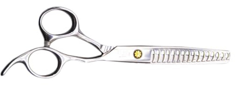 Healeved Tijeras Peluqueras Inoxidable de Herramienta Profesional para Cortar y Entresacar Cabello con Diseño Ergonómico para Hombres Mujeres