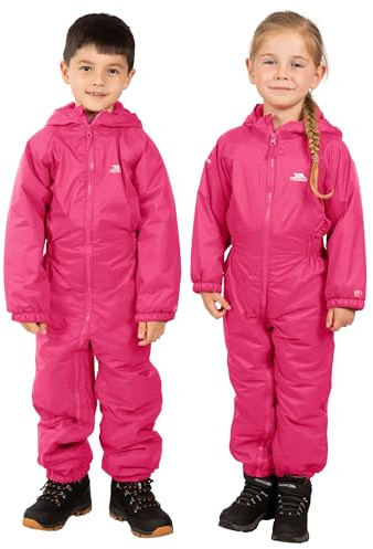 Trespass Kids Boys Girls Rain Suit All in One Breathable Dripdrop