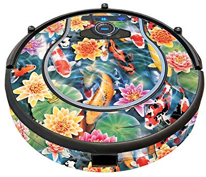 MightySkins Skin Compatible with Shark Ion Robot 750 Vacuum - Koi Pond | Protective, Durable, and Unique Vinyl Decal wrap Cover | Easy to Apply, Remove, and Change Styles | Made in The USA