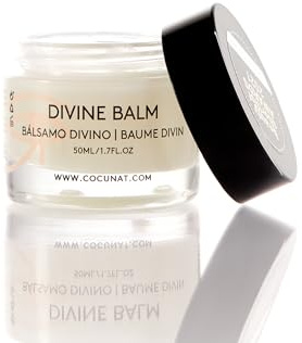 COCUNAT - Baume Divin - Baume Corporel Nourrissant et Apaisant - Tout en un - Crème Hydratante - 100% - Crème pour les Cicatrices, les Piqûres, les Cheveux et les Tatouages - 50 ml