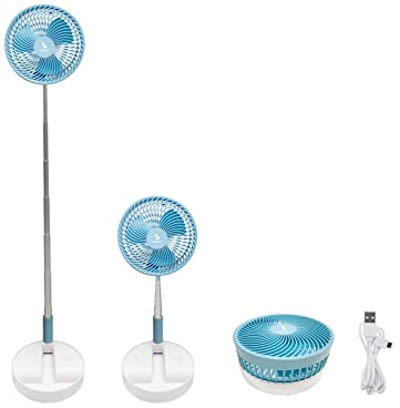 BEPER P206VEN450 Mini Ventilator Ausziehbarer mit Akku –USB Ventilator Kraftvoller Ausziehbar Bis zu 1 m Höhe