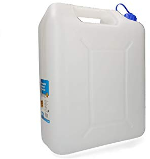 Cartrend Caravan 2911030 Wasserkanister , Wasserspeicher ,Wassertank , Kanister Kunststoff ,tragbarer Wasserkanister für Wohnmobile, Camping, LKW ,20 Liter